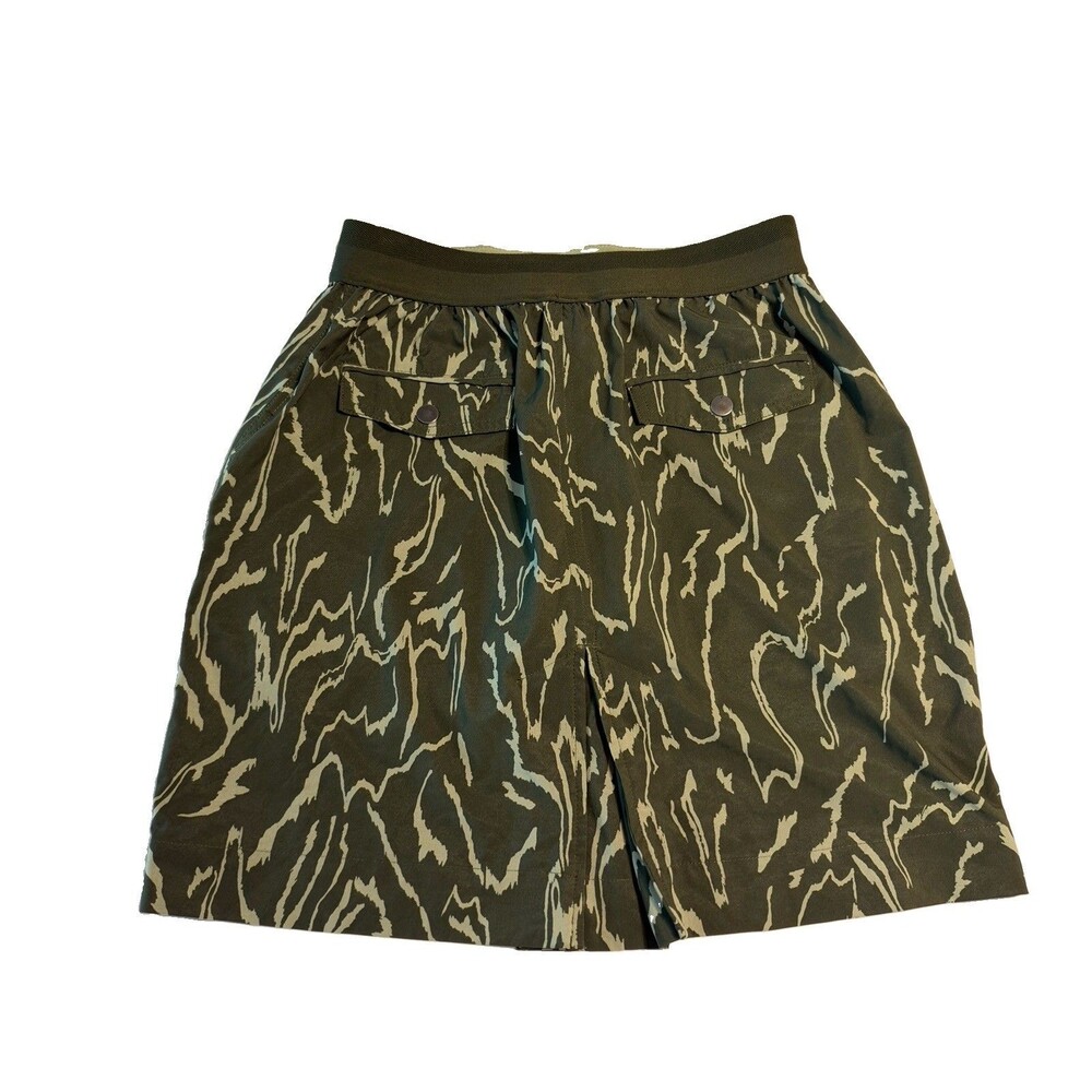 Athleta Vienna Cargo Skort Woman Sz 4 X 18” long Stretch Pockets Pull On